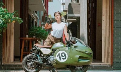 ​泰国龙珠迷打造了一款摩托车，仿佛是《七龙珠Z》中布玛的座驾。