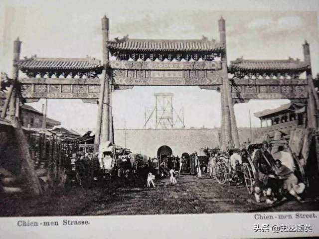 罕见的清末北京城老照片：图七是中南海紫光阁