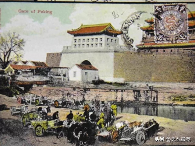 罕见的清末北京城老照片：图七是中南海紫光阁