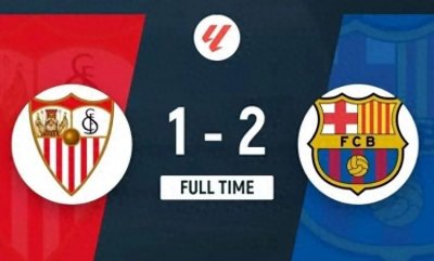 ​哈维告别之战，巴萨2-1塞维利亚，心有不甘但终究胳膊拧不过大腿