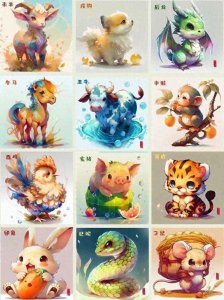 ​十二生肖排序表