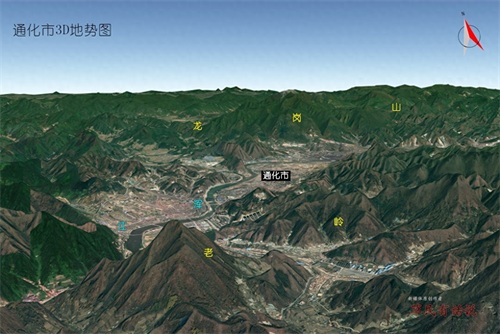 吉林到底长啥样？高清3D地势图，还原吉林省9大城市真实地理风貌