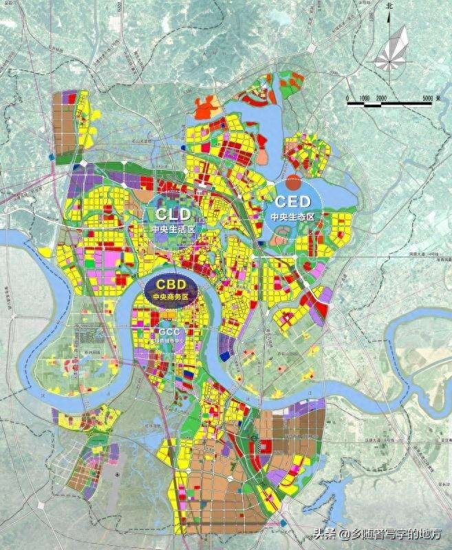 高清!湖南省常德市城市总体规划图,常德人收藏了