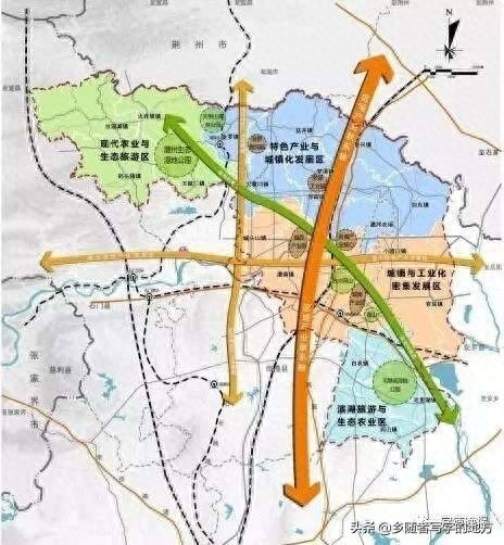 高清!湖南省常德市城市总体规划图,常德人收藏了