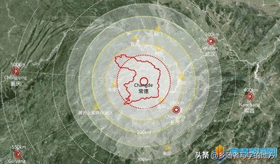 高清!湖南省常德市城市总体规划图,常德人收藏了