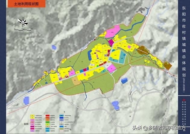 高清!浙江省东阳市城市总体规划图,东阳人收藏了