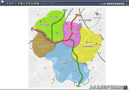 高清!浙江省东阳市城市总体规划图,东阳人收藏了