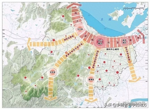 高清!浙江省湖州市城市总体规划图,湖州人收藏了
