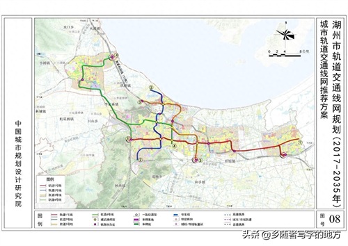 高清!浙江省湖州市城市总体规划图,湖州人收藏了