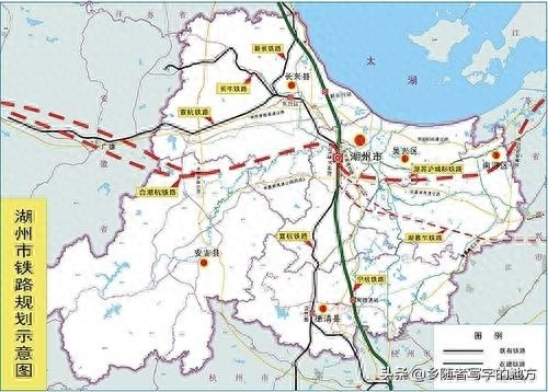高清!浙江省湖州市城市总体规划图,湖州人收藏了
