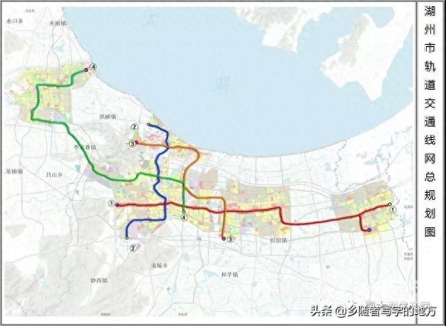 高清!浙江省湖州市城市总体规划图,湖州人收藏了