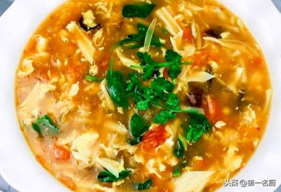 ​【老式鸡蛋汤】来自家乡的味道，大厨教你经典家常做法，酸辣开胃