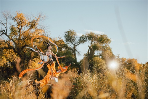 王者荣耀Cos之杨玉环（遇见飞天）|Coser戚顾儿