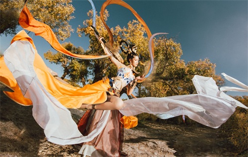 王者荣耀Cos之杨玉环（遇见飞天）|Coser戚顾儿