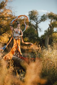 ​王者荣耀Cos之杨玉环（遇见飞天）|Coser戚顾儿