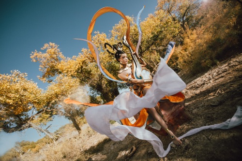 王者荣耀Cos之杨玉环（遇见飞天）|Coser戚顾儿