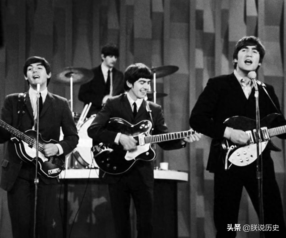 1964年的甲壳虫乐队,罕见老照片,一支颇具传奇性的乐队