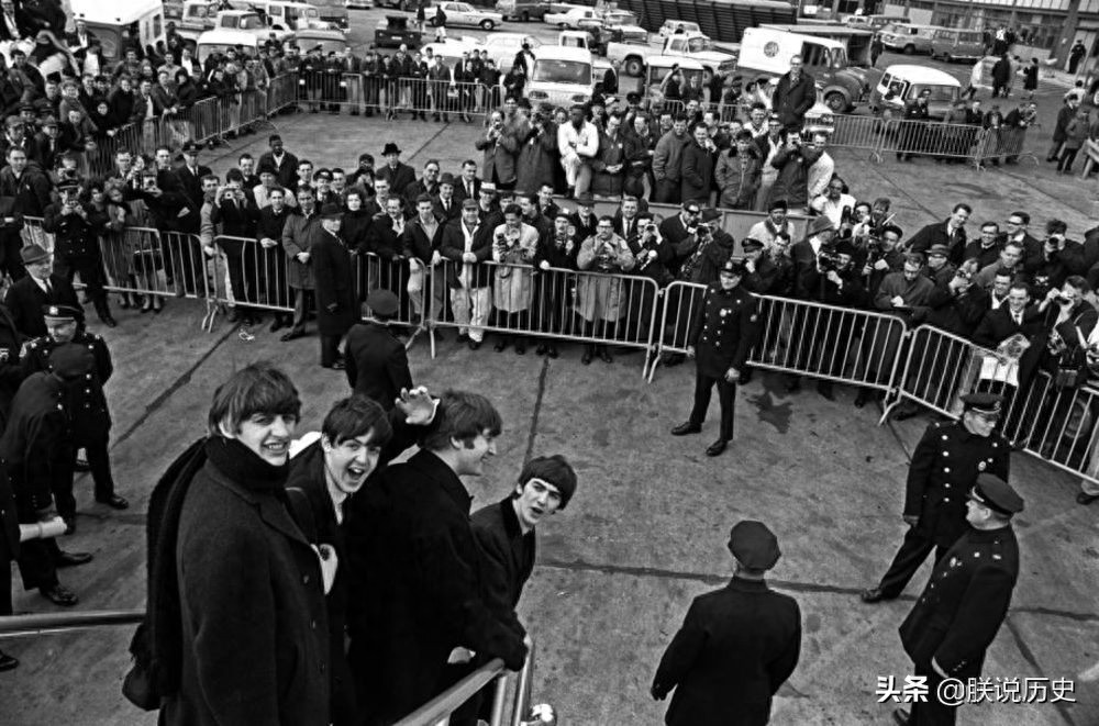 1964年的甲壳虫乐队,罕见老照片,一支颇具传奇性的乐队