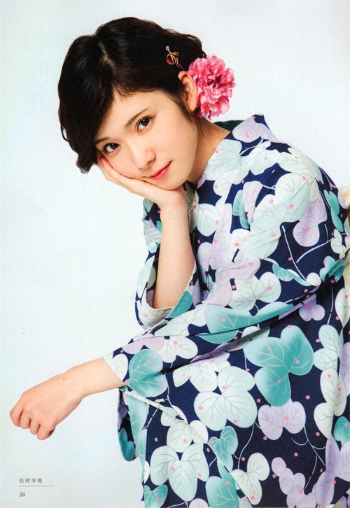 组图：日本新生代女星松冈茉优