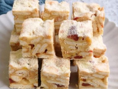 ​过年糖果不用买，教你自制雪花酥，几个步骤轻松搞定，送人倍有面