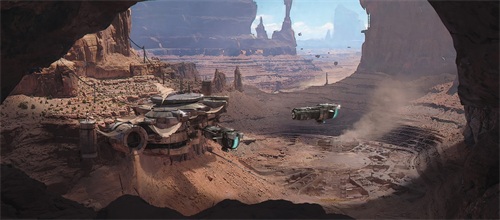 一组画面宏伟的科幻题材插画作品欣赏！有很多脑洞大开的创意设计