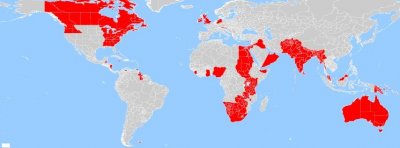 ​英国在海外还有那些殖民地，这些地方有多大？