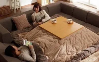 ​日本不安装暖气如何过冬 通过热炉取暖(主要用电)