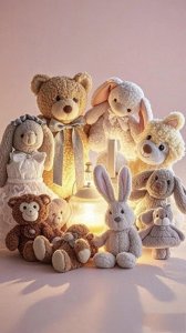 ​超 可爱 超 好看的玩偶壁纸来咯