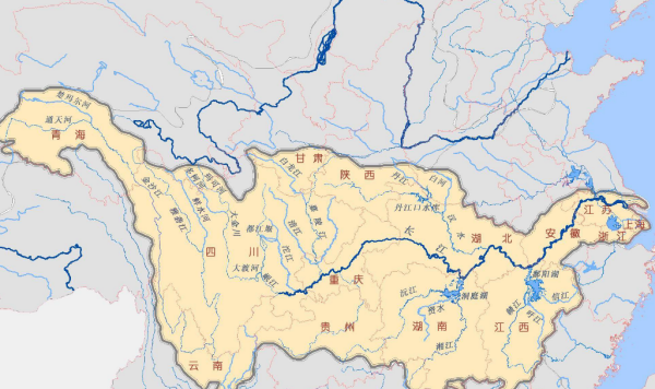 长江经过哪些城市,长江流域的主要城市有哪些图1