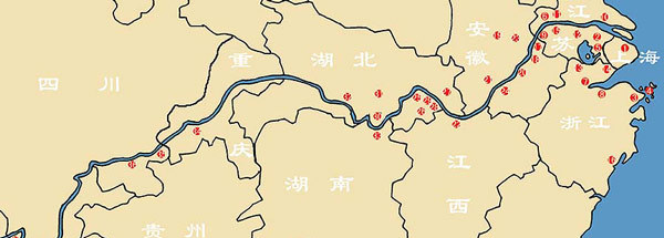 长江经过哪些城市,长江流域的主要城市有哪些图3