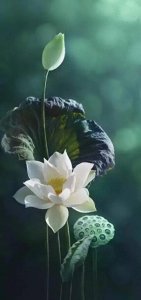 ​六十六张莲花壁纸头像。出淤泥而不染，濯清涟而不妖