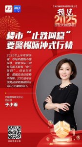 ​预见2025｜于小雨：楼市“止跌回稳”要警惕脉冲式行情