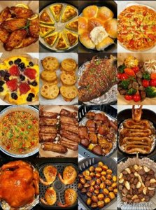 ​分享16款空气炸锅美食教程！一次看个够！