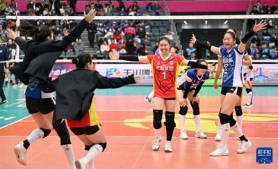 ​女排超级联赛：上海光明优倍晋级决赛