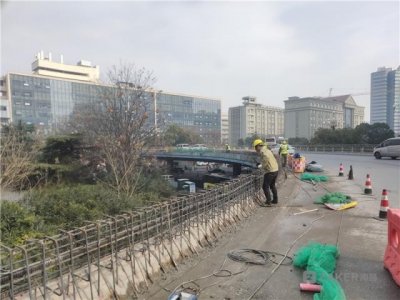 ​南昌老福山立交护栏启动改造