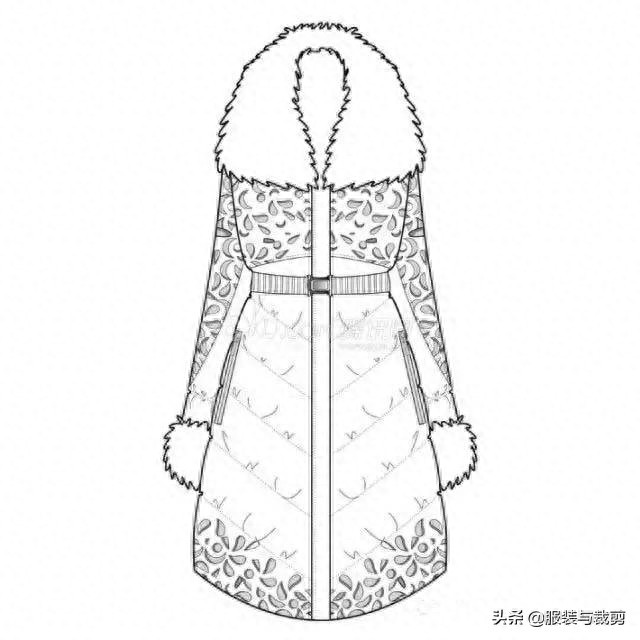 12款时尚服装设计手绘图