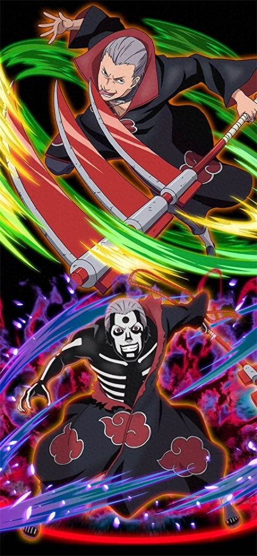 火影忍者晓组织炫酷壁纸推荐，个人特征与专属招式全体现