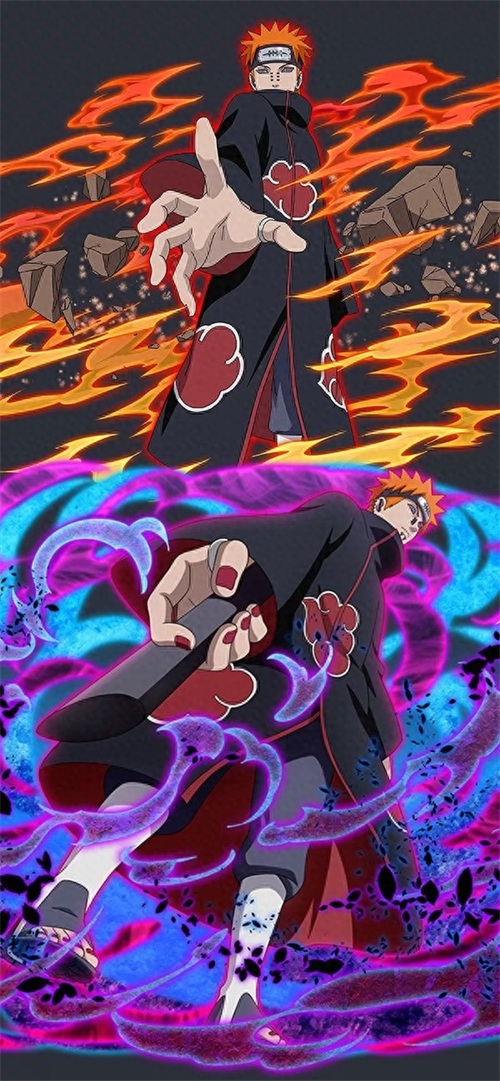 火影忍者晓组织炫酷壁纸推荐，个人特征与专属招式全体现