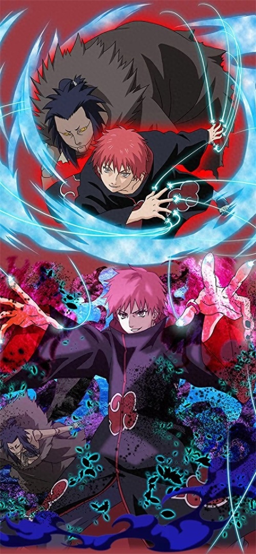 火影忍者晓组织炫酷壁纸推荐，个人特征与专属招式全体现